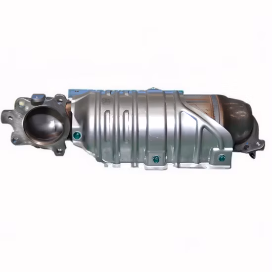 Automotive Spare Parts Palladium and Rhodium Ceramic &amp; Metal Catalyst Gasoline Catalytic Converter