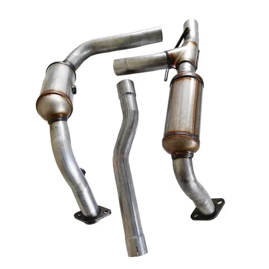 Automotive Spare Parts Palladium and Rhodium Ceramic &amp; Metal Catalyst Gasoline Catalytic Converter