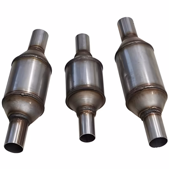 Automotive Spare Parts Palladium and Rhodium Ceramic & Metal Catalyst Gasoline Catalytic Converter